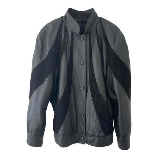 Leather and suede jacket