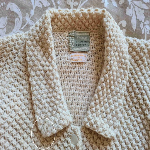 Irish cardigan