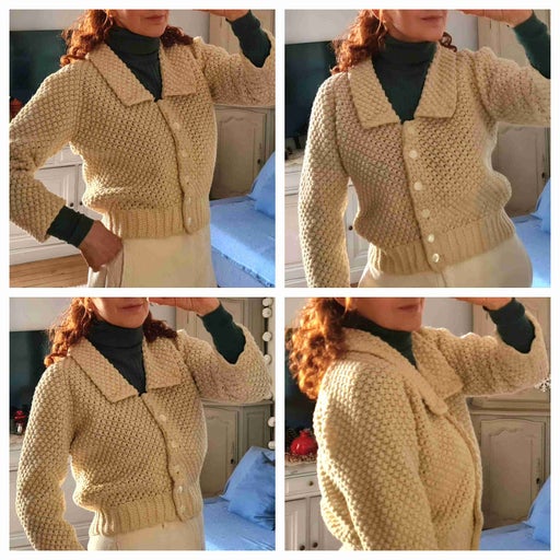 Irish cardigan
