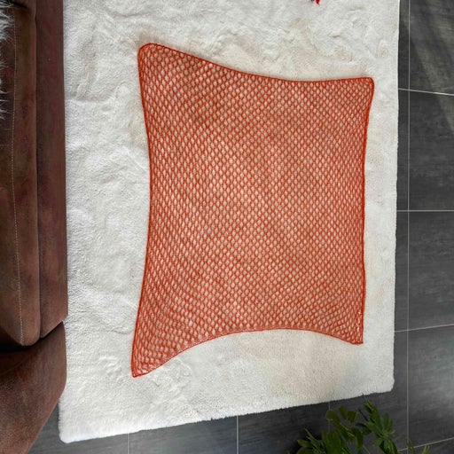 Mohair and silk scarf