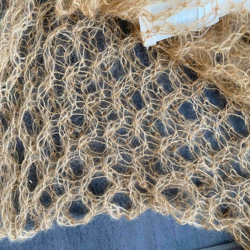 Mohair and silk scarf