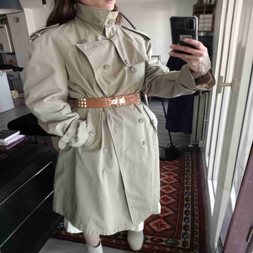 long trench coat