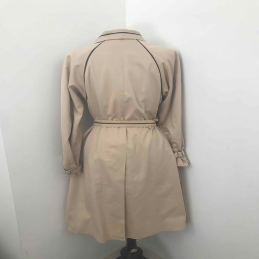 Belted trench coat
