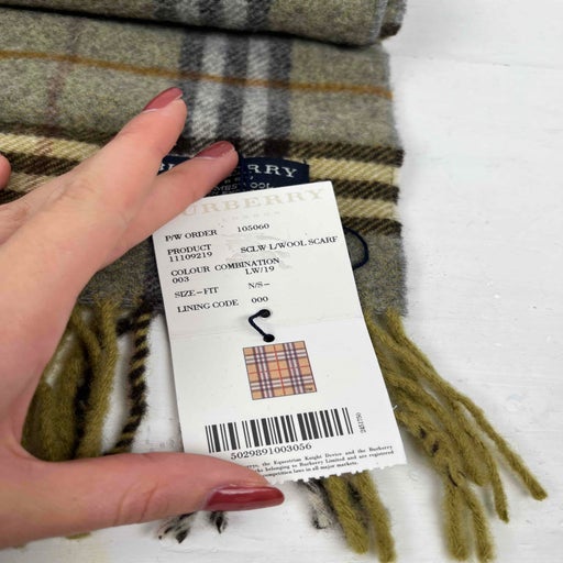 Burberry scarf