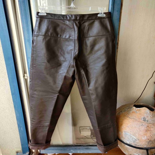 Leather trousers