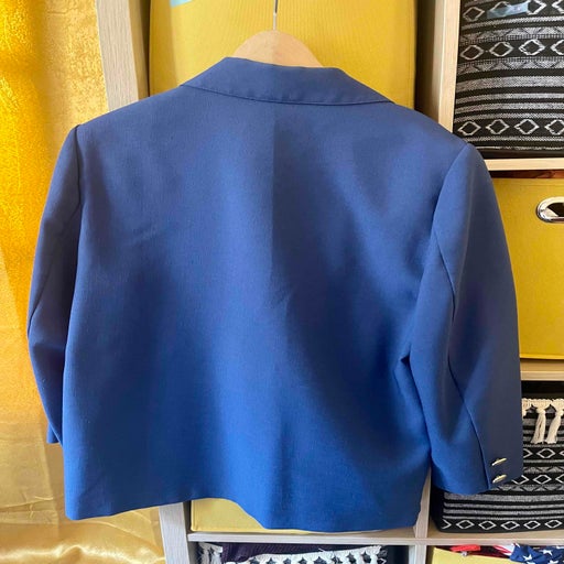 Electric blue blazer