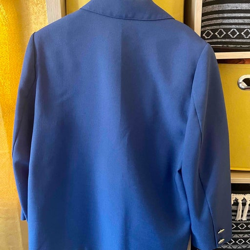 Electric blue blazer