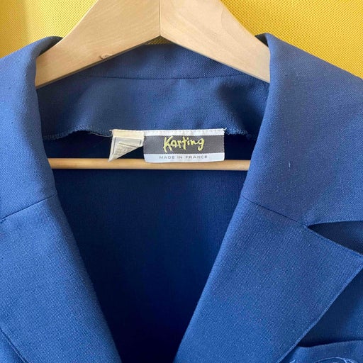 Electric blue blazer
