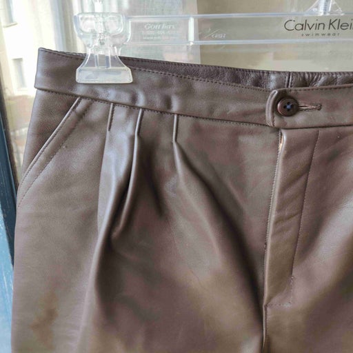 Leather trousers