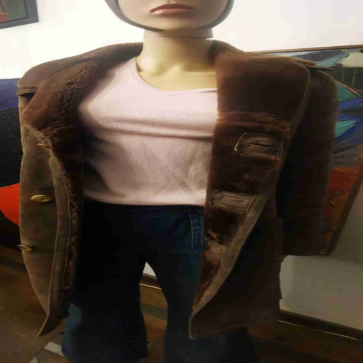 Shearling coat