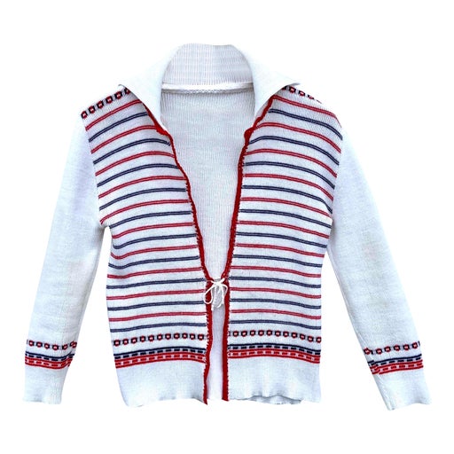 Striped cardigan