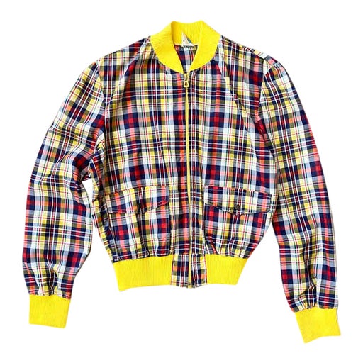 Blouson à carreaux