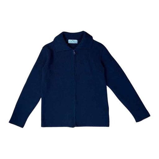 Zipped sailor cardigan