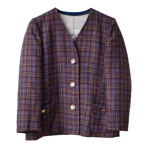 Checked jacket