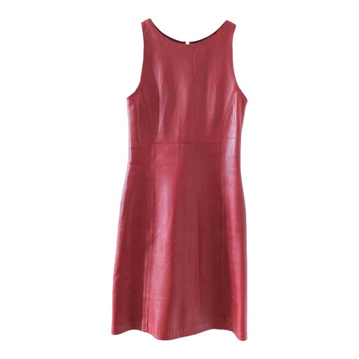 leather dress