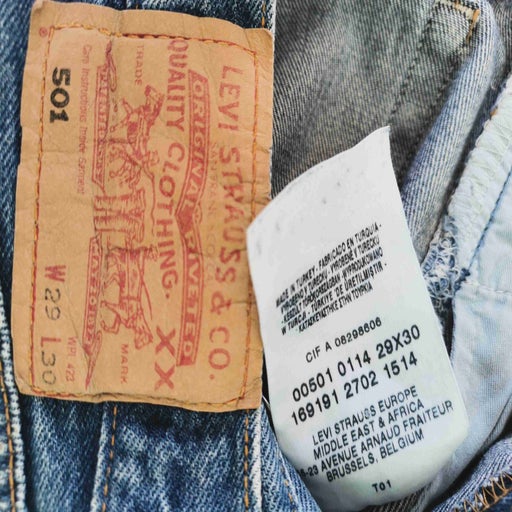 Levi's 501 W29L30 jeans