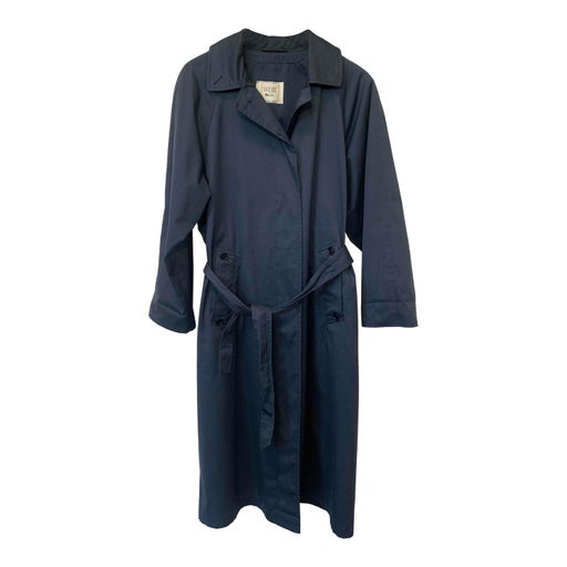 Belted trench coat