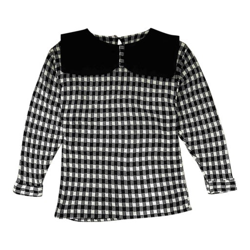 Houndstooth blouse