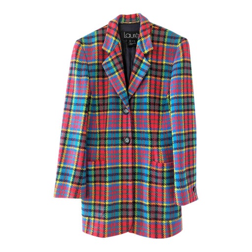 Tartan blazer