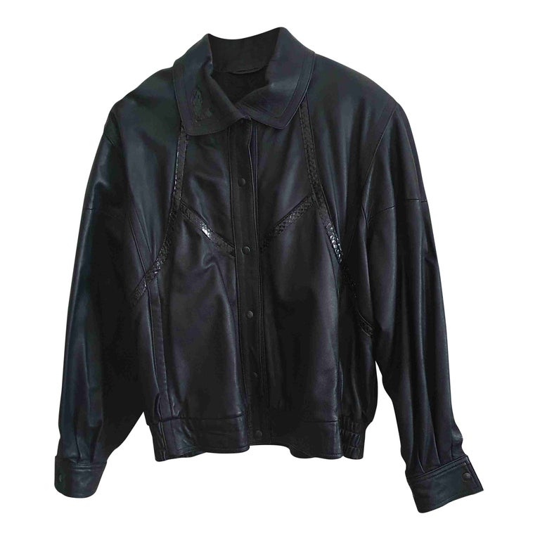 90's leather jacket
