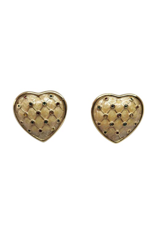 heart earrings