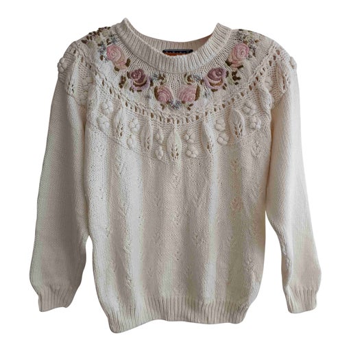 Embroidered sweater