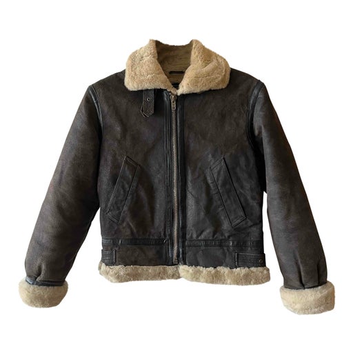 leather bomber