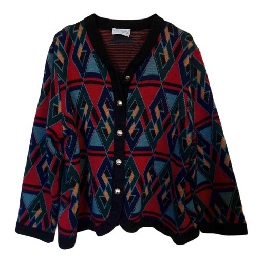 Patterned cardigan