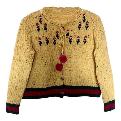 Embroidered cardigan