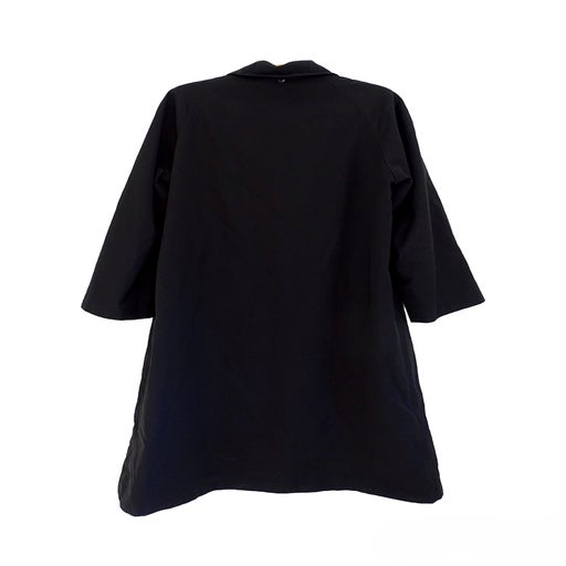 black trench coat