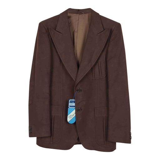 70's cotton blazer