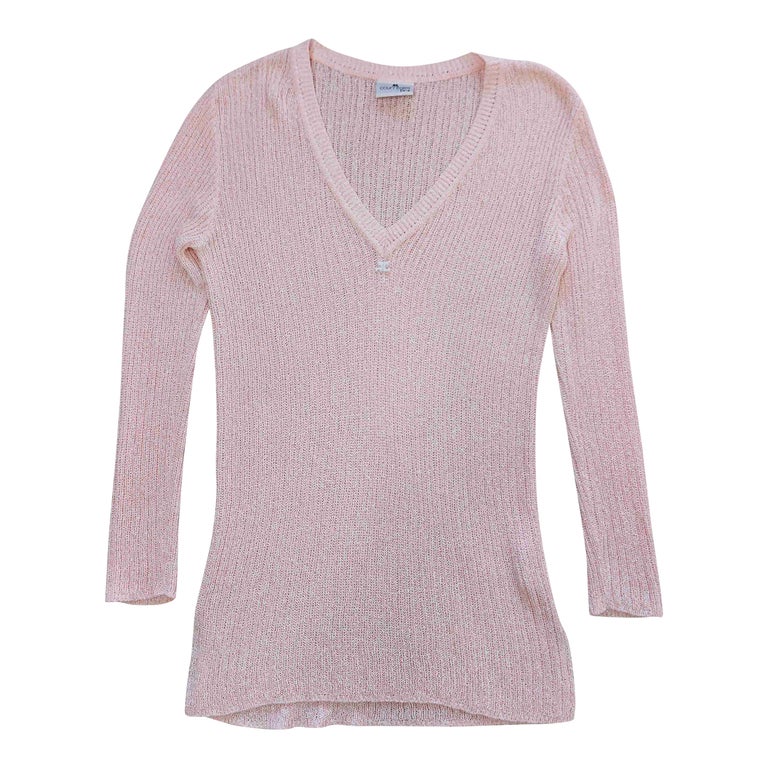 Pull côtelé Courrèges