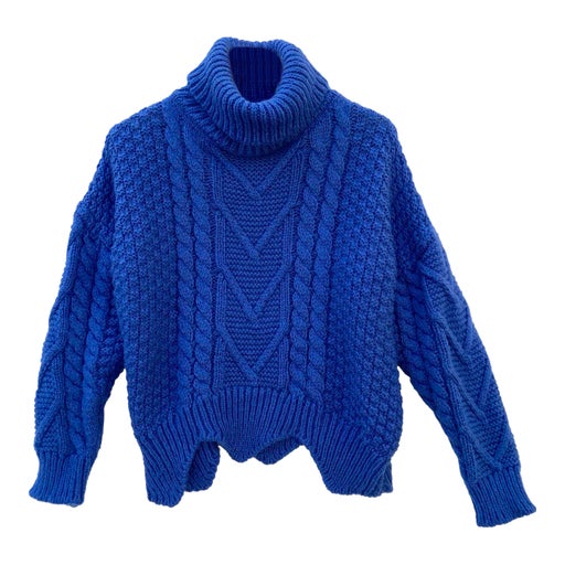 Cable sweater