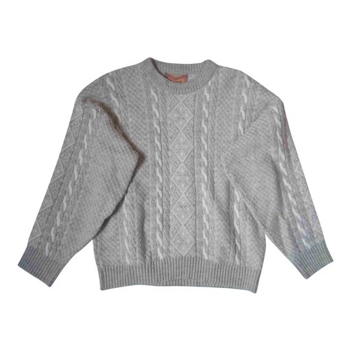 Cable sweater