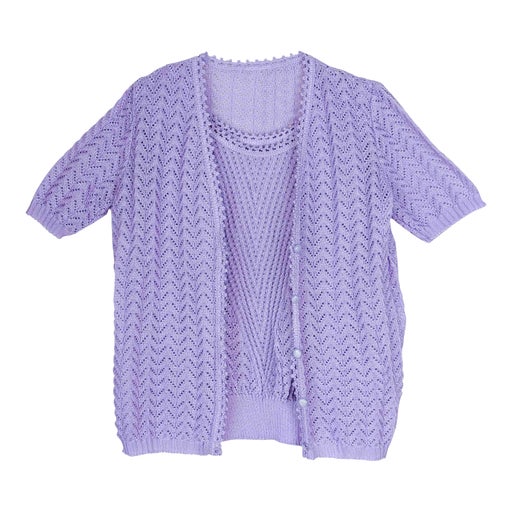 Cotton twin set