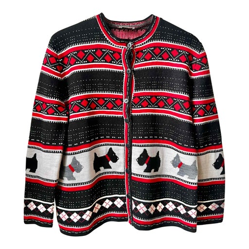 Patterned cardigan