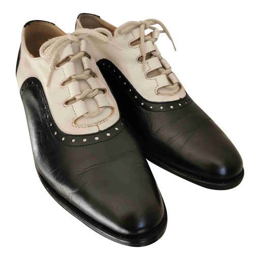 Leather derbies