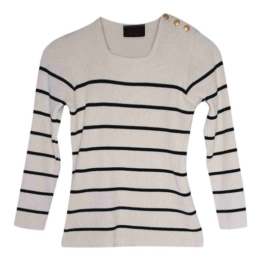 Ribbed sailor sweater