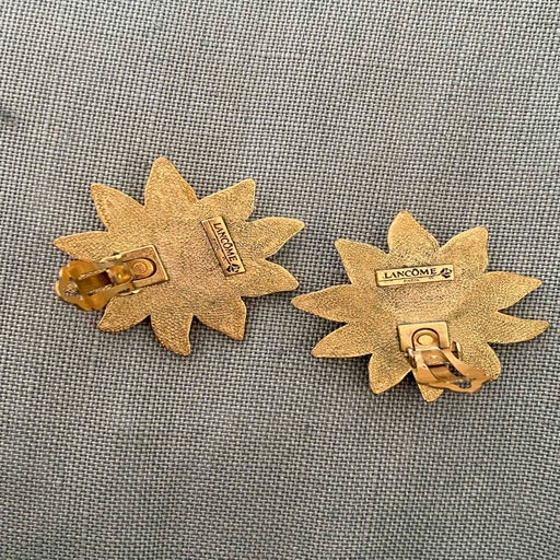 Brass earrings
