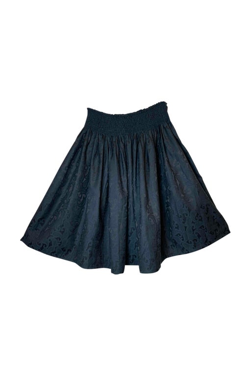 Cotton damask skirt