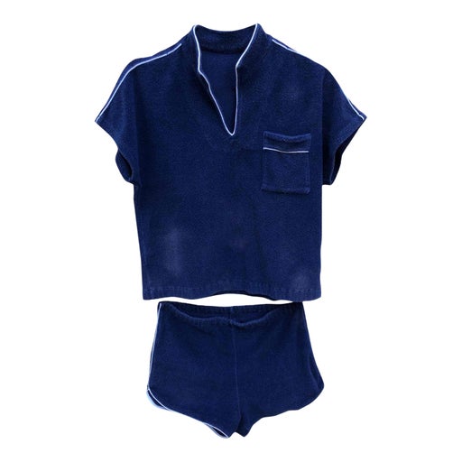 Terry shorts set
