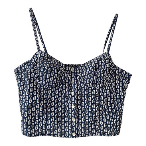 Provencal crop top