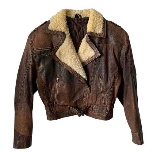 Lined leather perfecto