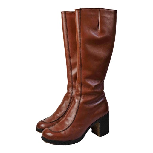 Bottes en cuir