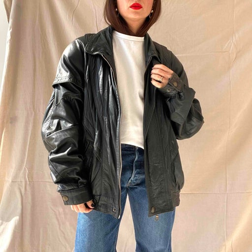 Leather jacket