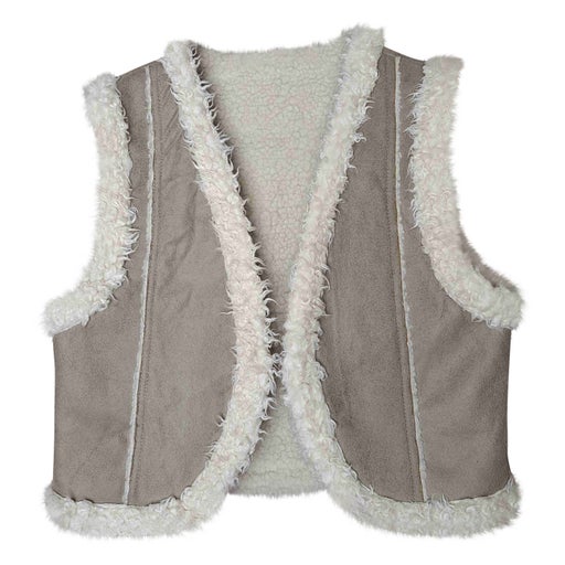 Suede vest