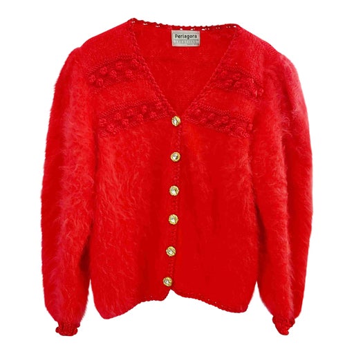 Cardigan en angora