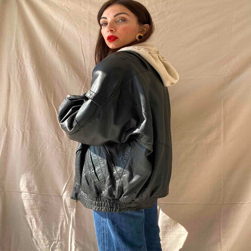 Leather jacket