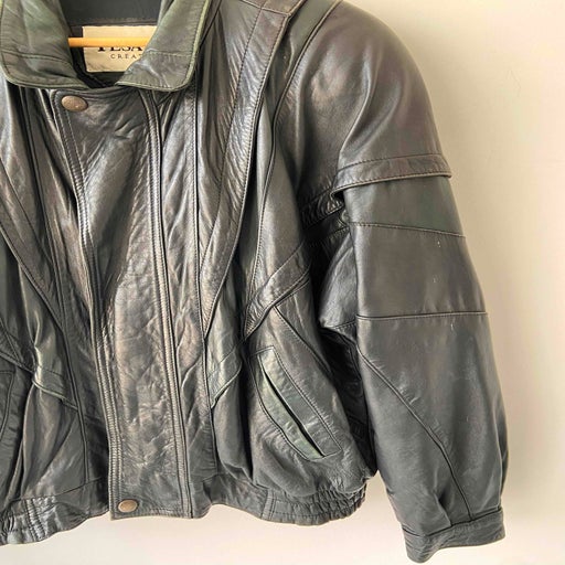 Leather jacket