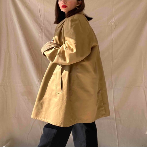 Reversible trench coat